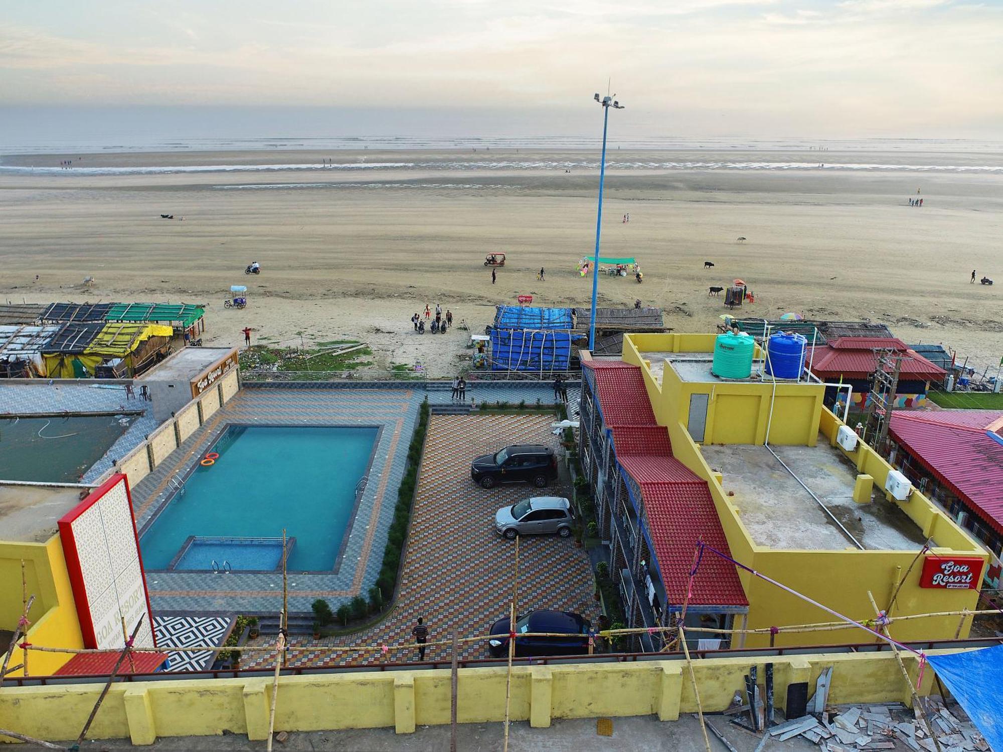 Goa Beach Resort On Beach マンダーマニ エクステリア 写真